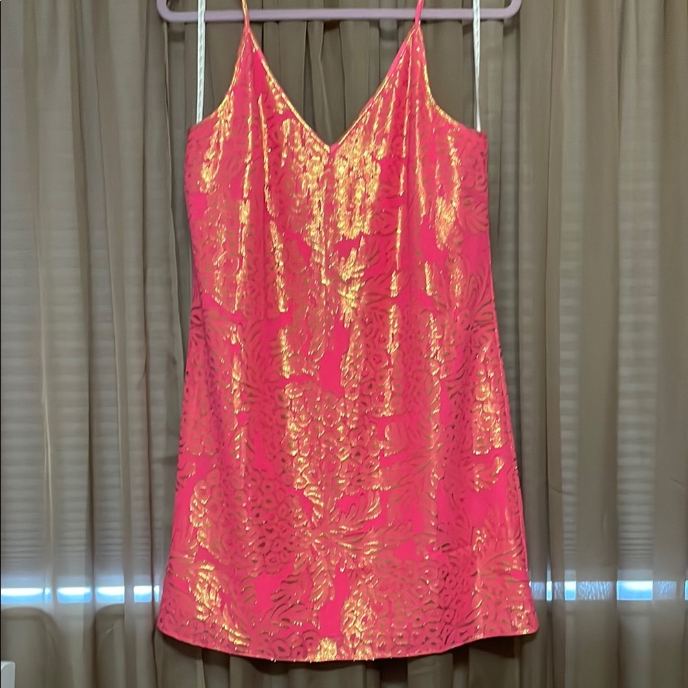 Lilly Pulitzer Coral Reef Lela Silk Dress
